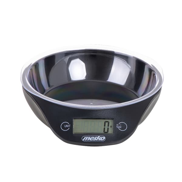 Mesko Digital Kitchen Scale with Bowl Svart 0.7