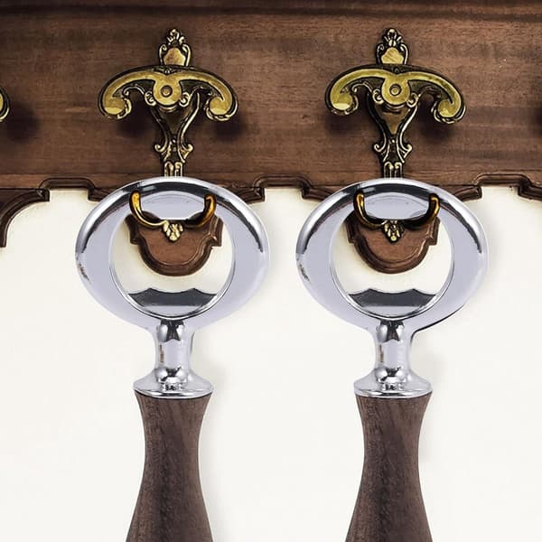 Bottle Opener Set - 8 Corkscrews - Multifunctional Keychain Bottle Openers for Home - Wedding - Restaurant - Bar