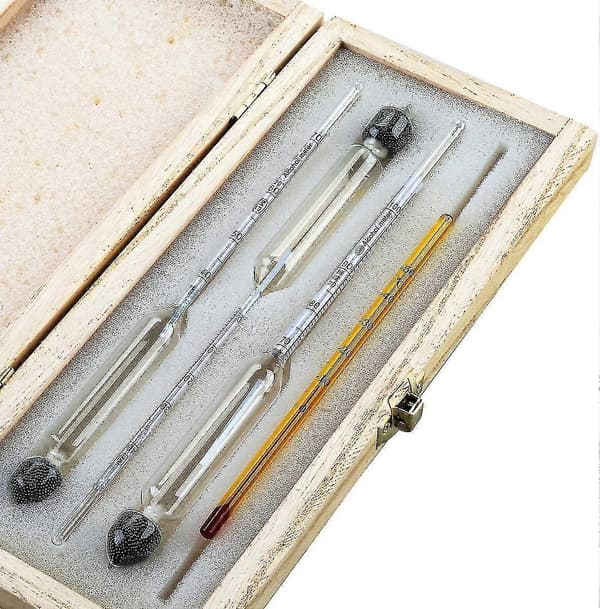 Professional Alcohol Meter - A set of 3 hydrometers