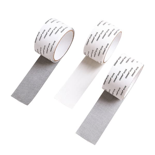 Self-adhesive mosquito net for windows and windows with magical drainage holes