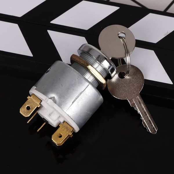 12V Ignition Starter Switch Universal Accessory Fits Most Tractors, Trucks, Car Trailers And More Heavy Equipment