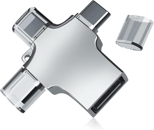 3-i-1 Micro USB/USB C til USB 3.0-adapter, USB C til USB-adapter