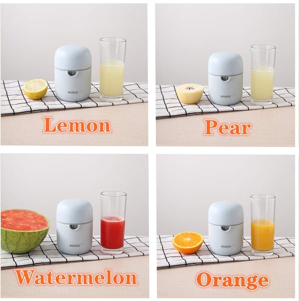 Manual Juicer for Kitchen, Lemon, Lime, Orange, BPA-Free