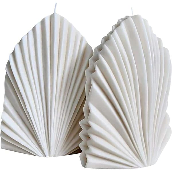 Reusable Silicone Molds, Elegant Seashell Shape for DIY Scented Candles, Ocean Theme Tool for Crafts and Home Decor