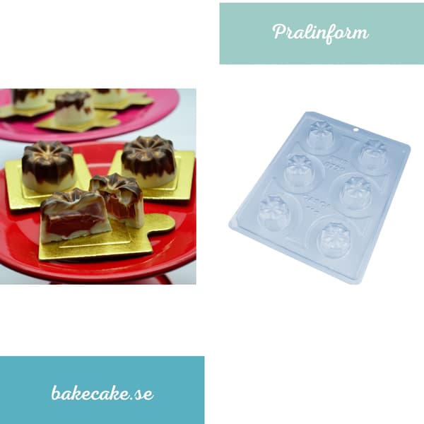 Pralinform Chokladform - BWB 9729 - Special 3-delsform