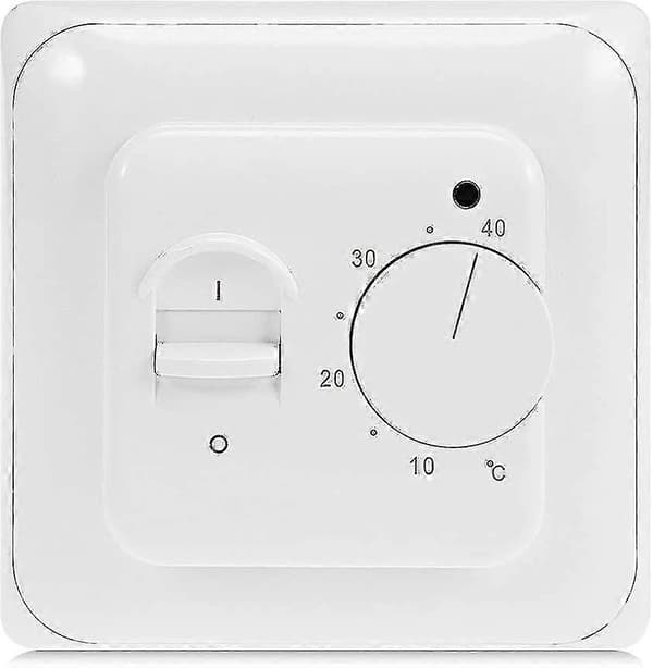 Manual Electric Floor Heating Thermostat With Ac 16a Probe, Mechanical Floor Heating Thermostat Controller