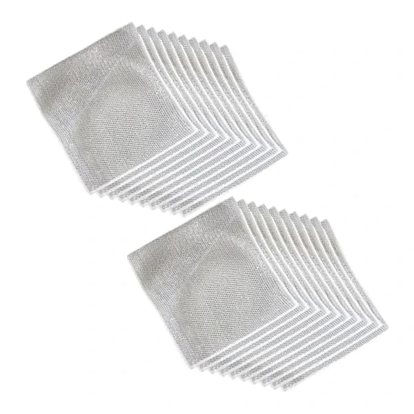 20x Grå Multifunktionelle Metaltrådsklude Premium Nylon-FA-
