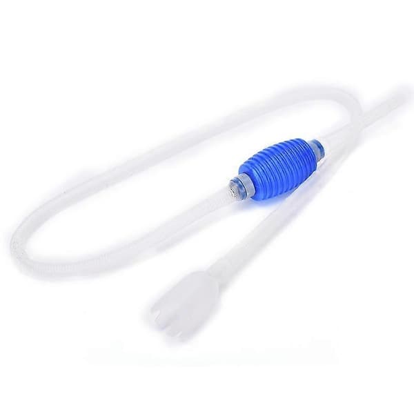 143cm Unique Aquarium Manual Cleaning Tool Siphon Gravel Vacuum