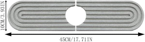 Kranmatte for drenering, absorberende, dryppsikker -