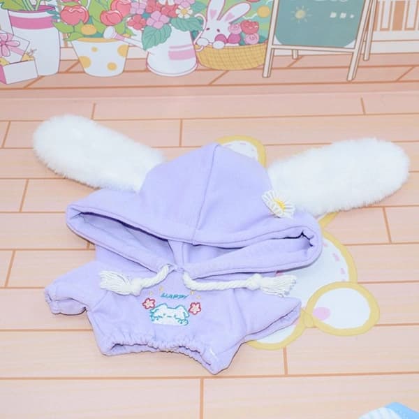 Håndlavede Hættetrøjer Sweatshirt Outfits LILLA 20CM Lilla 20cm