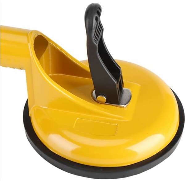 Suction Cup Handle, Professional Brass Double Triple Flat Suction Cup Pull Lift Grip Mover Suction Plate Car Tool