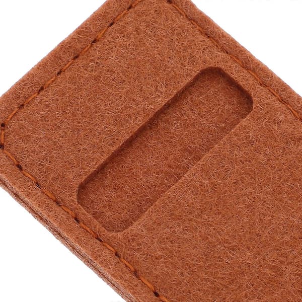 Felt pencil case for pen storage with durable stitching 8 pcs