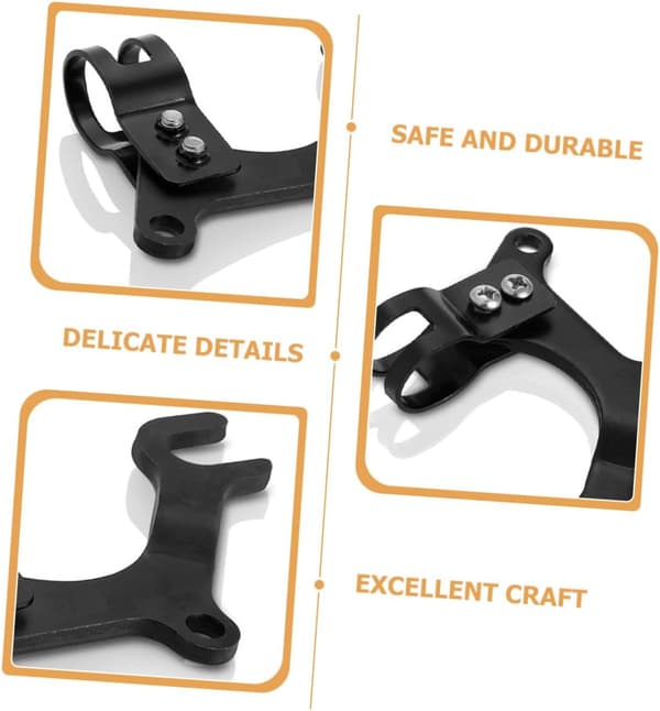 Justerbar sykkelbremseadapter for skivebremser, 2 stk -
