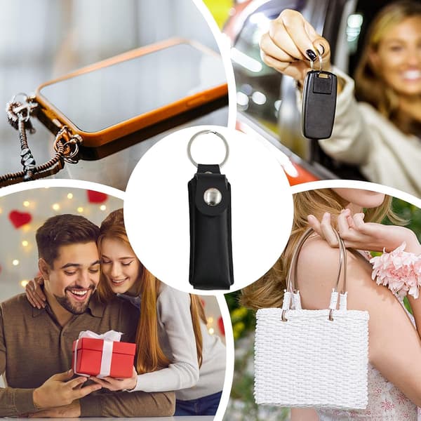 USB-port Anti-tab kortholder sort - Schwarz