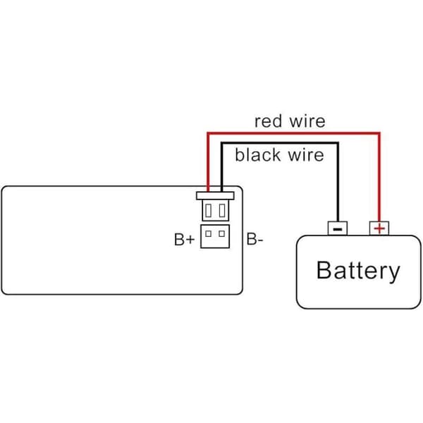 Batterikapasitetsmåler, 10-100V Programmerbar Spenningsbatterinivåmåler, AAFGVC