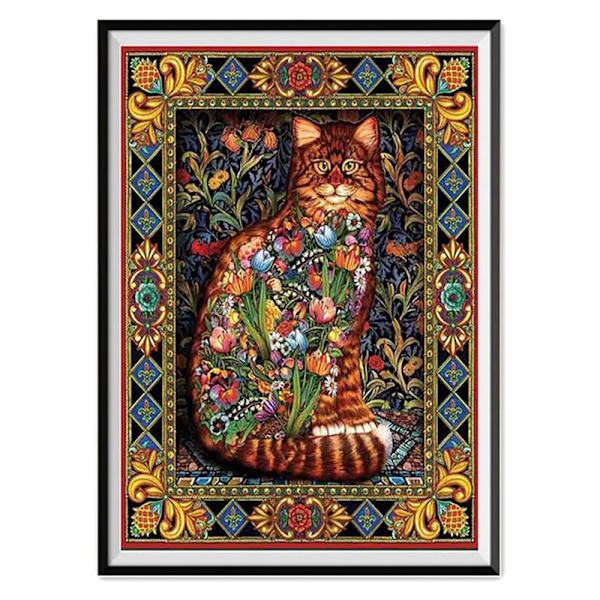 Diamond Painting Cat with Accessories Tools