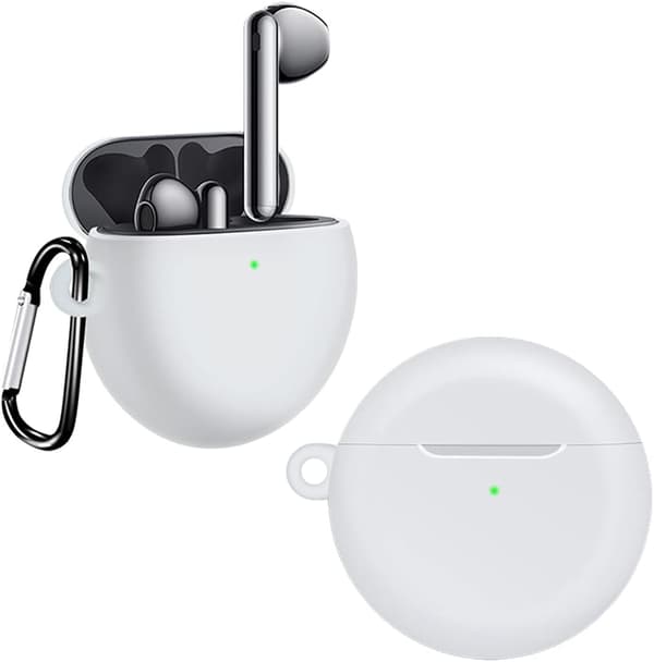 Silikonfodral Kompatibelt med Huawei FreeBuds 4i, [Stöder Trådlös