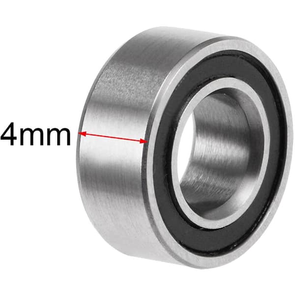 20 stk. MR105- 5X10X4Mm dobbeltskærmede stålkuglelejer miniaturekuglelejer, sort