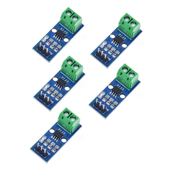 5 kpl 5A 20A 30A alueen ACS712 virta-anturimoduulit DC AC -tunnistus (5A) -