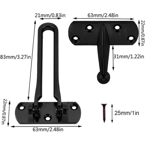 6,4 mm in-line avstengningsventil for 1/4 \" omvendt osmose vannfiltreringssystem