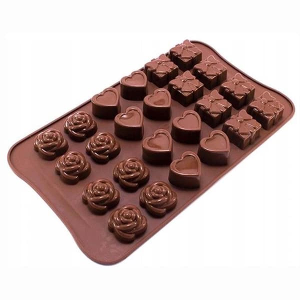 Silicone Mold for Pralines and Candy Baking