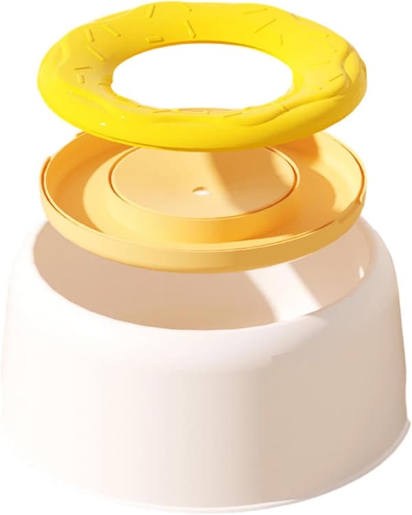 vanndispenser for hunder, solid, 1500 ml, lekkasjesikker, sklisikker, med skive -
