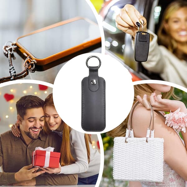 USB-beskyttelseshylster, bærbart, til USB-broderi, organizer sort - Schwarz