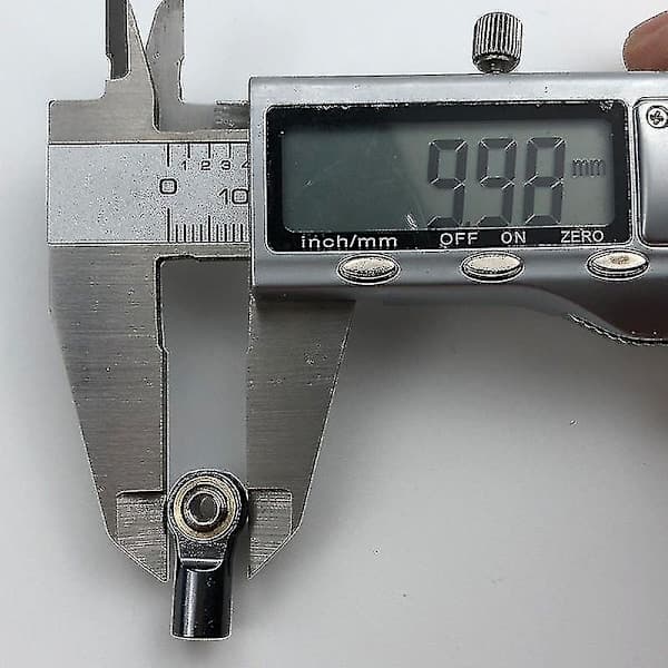 10 stk. metal M4-link styrestangende kugleled til 1/10 RC bil aksial