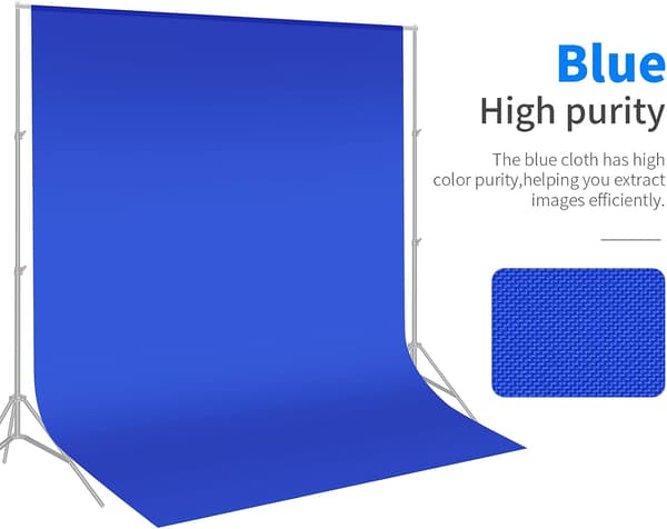 1,8 x 2,8 m Photo Studio Background 100% Pure Muslin Foldable Backdrop