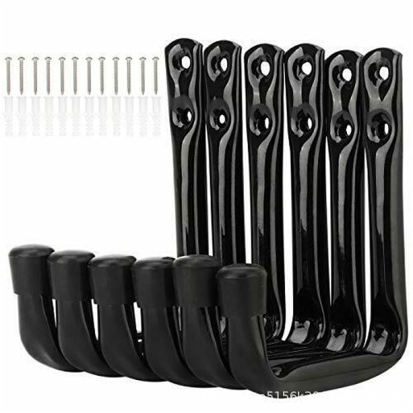 6-pack, Heavy Duty Storage Hooks, Tool Storage Box with EVA Foam