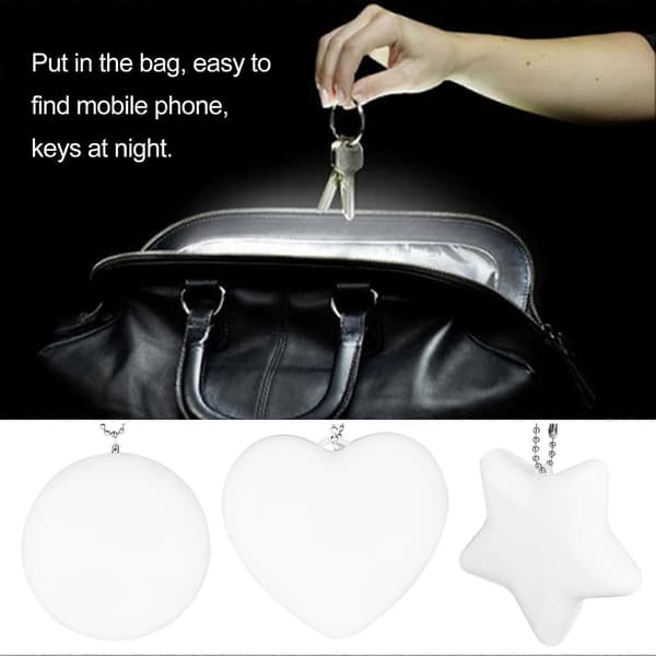 Purse Glow Heart Light Handbag Lamp 2 Modes Adjustable Touch Sensor Activation Purse Glow Light Decorative Lamp Hearts Hearts