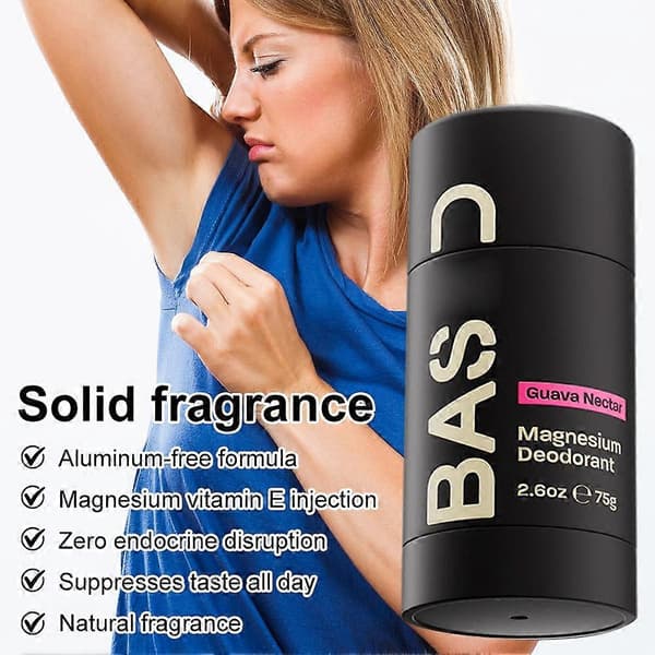 Guava Nectar Magnesium Natural Deodorant Unisex-75g
