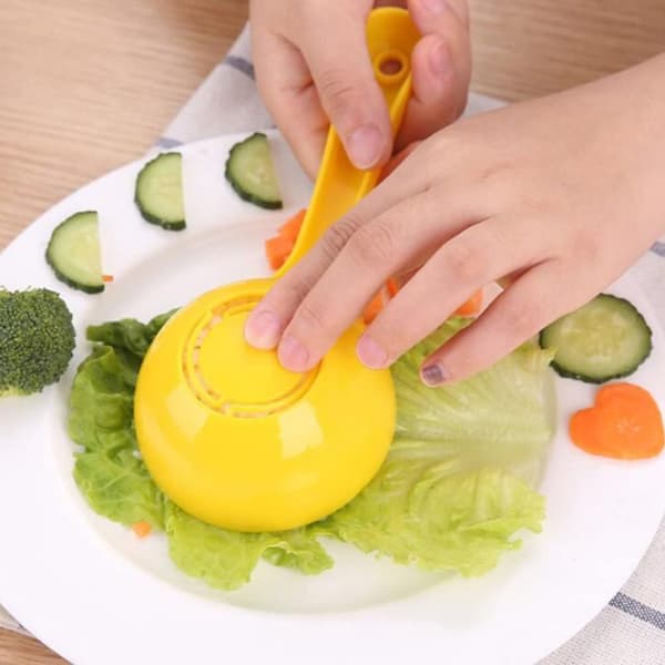 Sett med 4 Non-stick Runde Risformer: Riskjede Sushi Risspatel