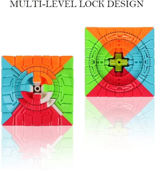 Rubikin kuutio 7x7 ilman tarroja, 7x7x7 3D-lelut lapsille