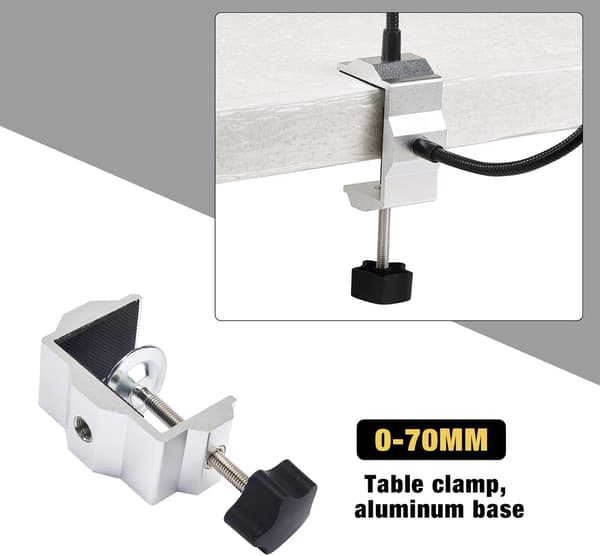 Multifunctional Support Third Hand Two Flexible Arms 30cm C