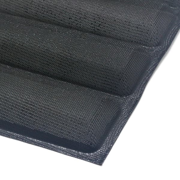 Silikoneform til Baguettebrød, 5-huls 30 cm, Non-stick Bageform til Hjemmebagt Brød