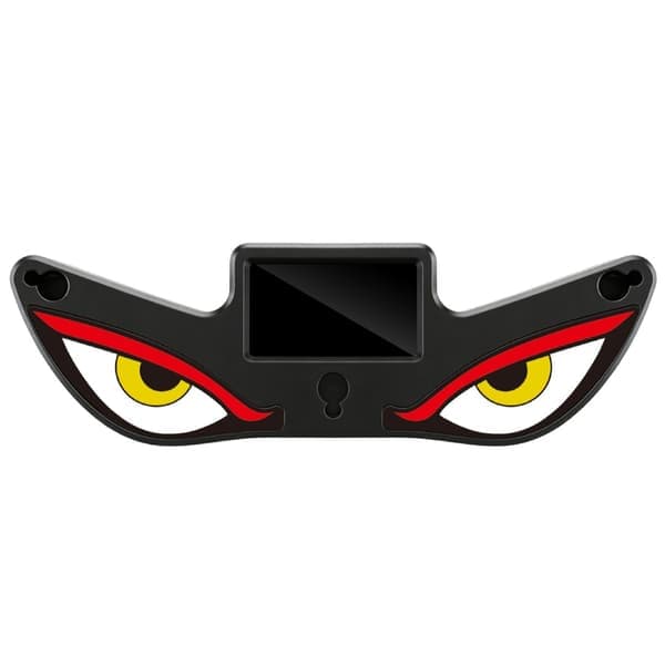Bilens bakruta dynamisk LED-display - Vampire Devil Eye Emoji-panel, dekorativ billampa (Ho)