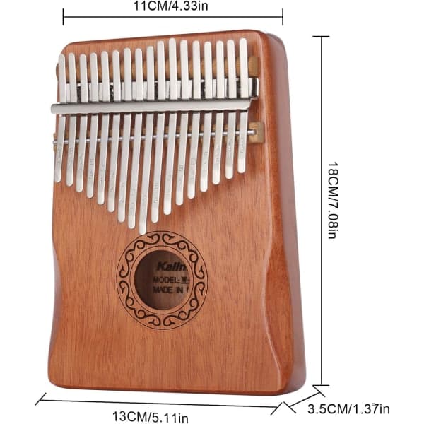 Professional Kalimba Thumb Piano 17 Keys Thumb Piano, Gift Box