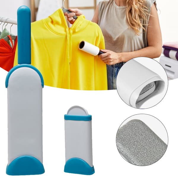 Double-sided Pet Hair Remover Brush for Versatile Electrostatic Clothes Brush Small Small