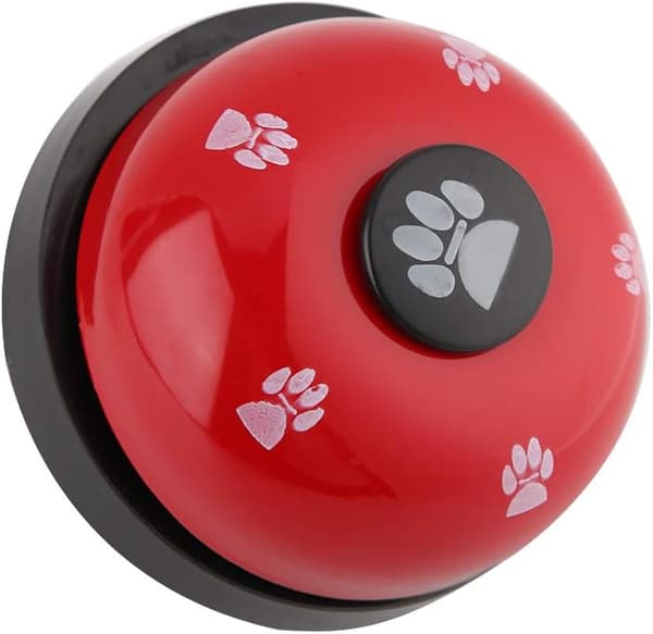(White) Animal Training Bells, Strong Durable Cute Cartoon Animal B