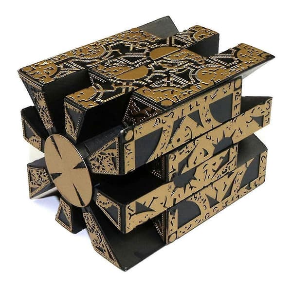 1:1 Hellraiser-pulmapeli, liikuteltava Lament-kauhuelokuvasarjan figuuri, Hellraiser-kuutio