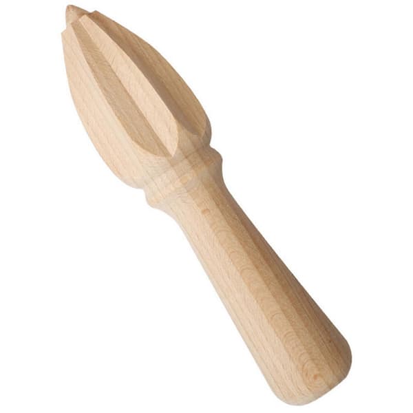 2X Beech Lemon Squeezer Manual Solid Wood Lemon Cone Press Orange Lemon Squeezer Lemon Juicer Tool