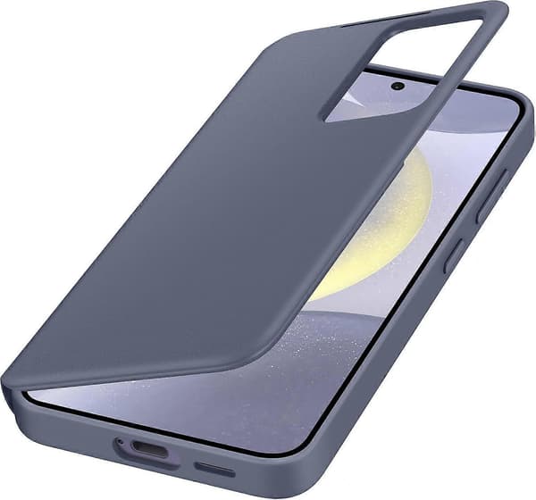 Lommeboketui til Samsung Galaxy S24 Smart View, Lilla