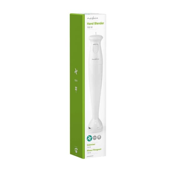 Compact Hand Blender: Simple, Powerful & Space-Saving Vit white