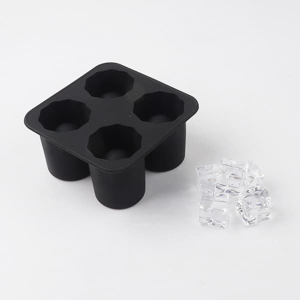 Kageform i glas, 4-huls