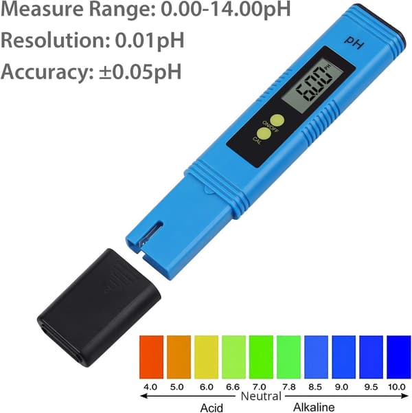 Vandkvalitetstester Digital PH-måler + TDS EC-måling med L DXGHC