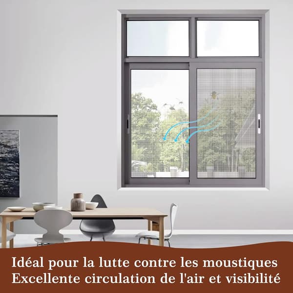 Customized Window Mosquito Net 200 x 200cm, Insect Repellent Mosquito