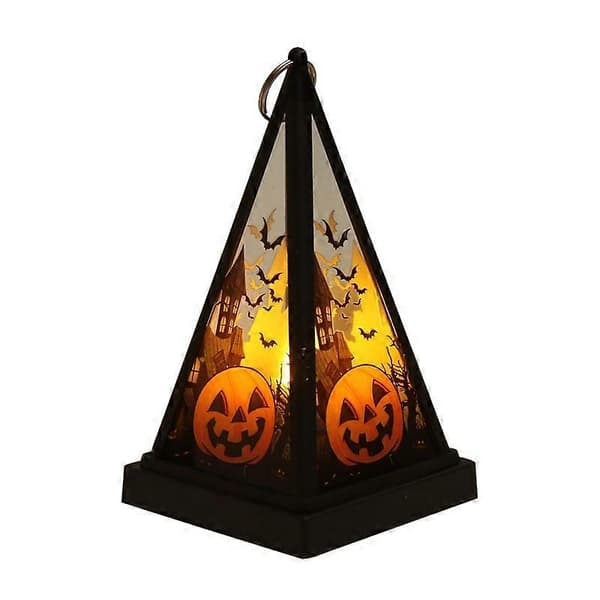 2025 3 pcs Halloween Decorations Wind Lantern Table Decoration LED Electronic Light Party Props Halloween Hanging Decorations