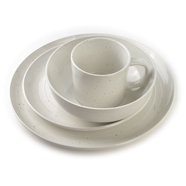 BASIC NATURE Keramisk flat tallerken 28,5 cm - Elegant matservering