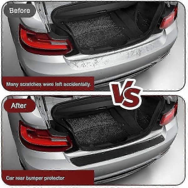 Universal Flexible Rear Bumper Protector, Anti-Scratch Bumper Guard for Various Car Models